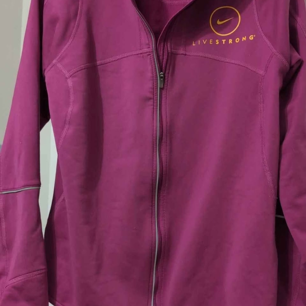 Nike Purple Bomber Jacket with Sleek Design